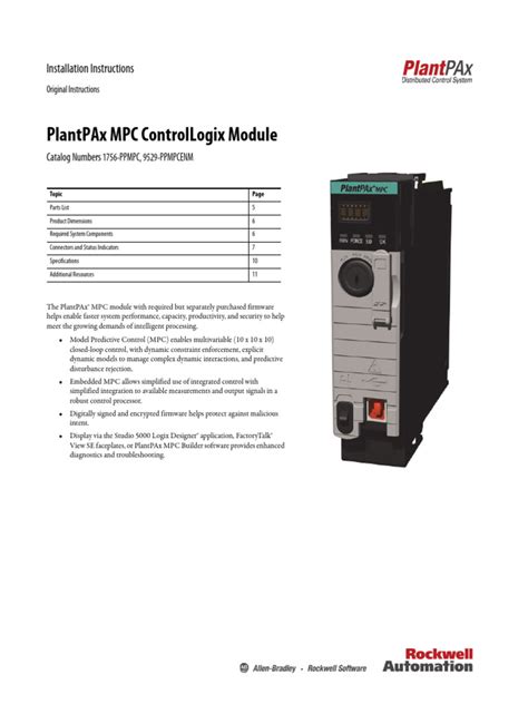 controllogix installation guide.